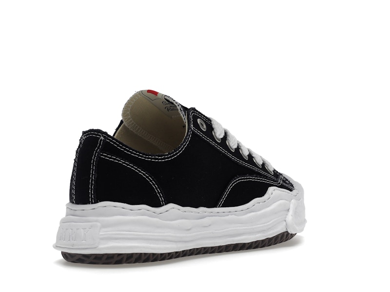 Maison Mihara Yasuhiro Hank OG Sole Canvas Low Black - image 32