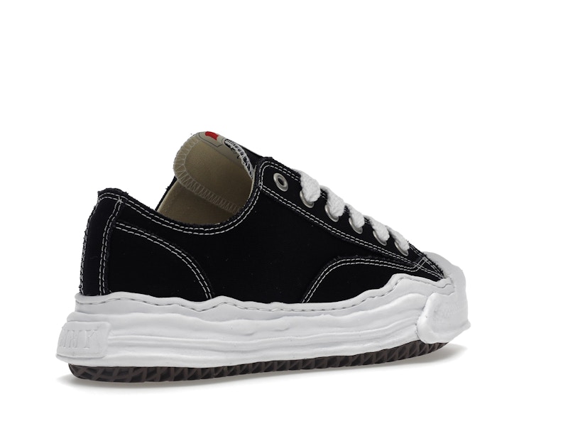 Maison Mihara Yasuhiro Hank OG Sole Canvas Low Black - image 33
