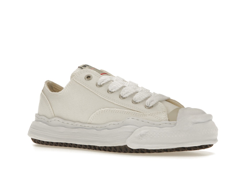 Maison Mihara Yasuhiro Hank OG Sole Canvas Low White - image 4