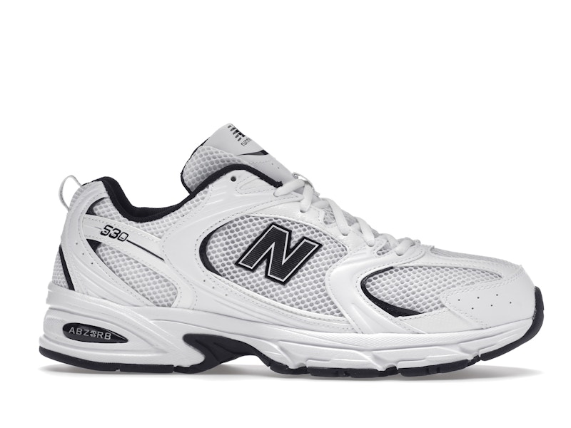 New Balance 530 White Black Details - image 2