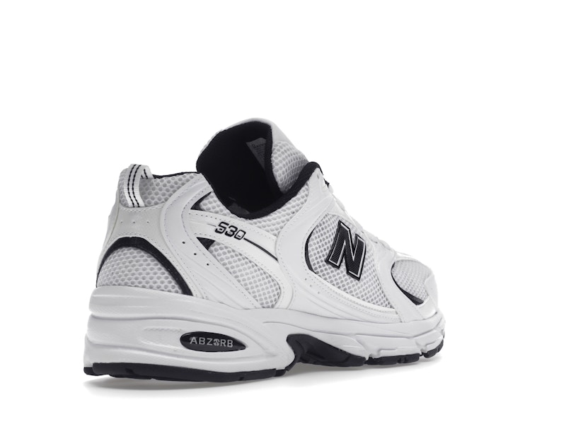 New Balance 530 White Black Details - image 32