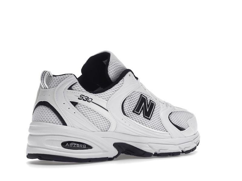 New Balance 530 White Black Details - image 33
