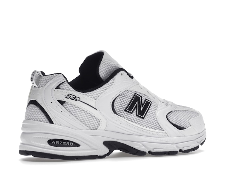 New Balance 530 White Black Details - image 34