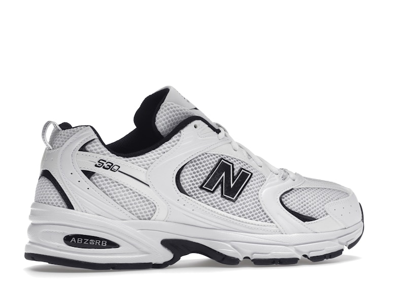 New Balance 530 White Black Details - image 35