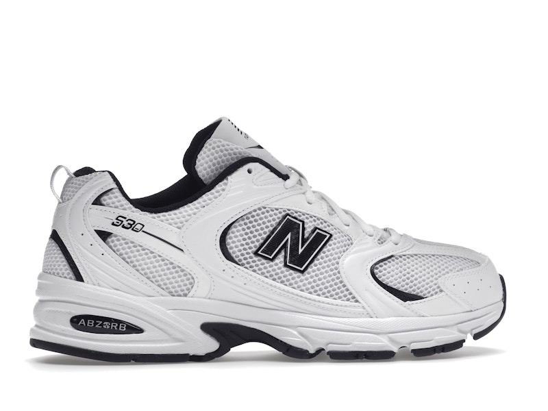 New Balance 530 White Black Details - image 36