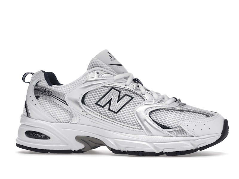 New Balance 530 White Silver Navy - image 2