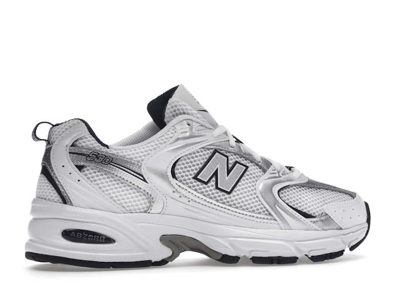 New Balance 530 White Silver Navy - image 35