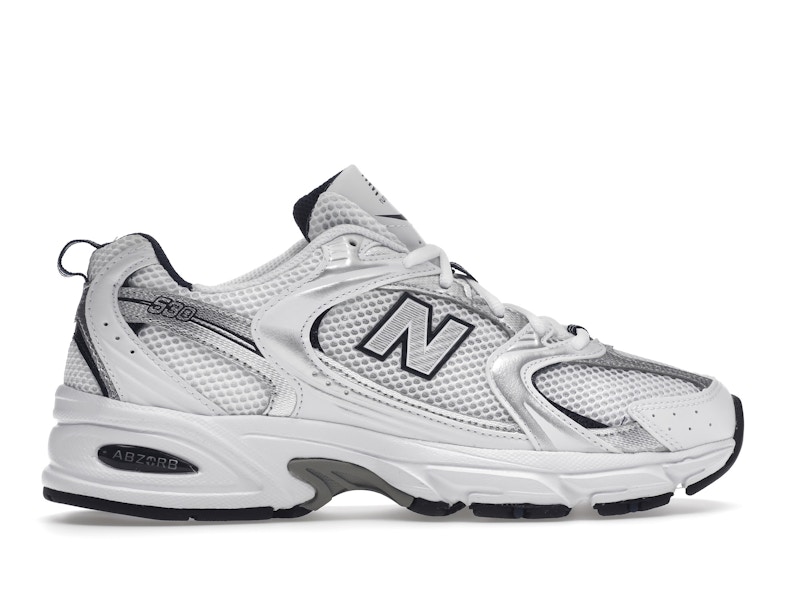 New Balance 530 White Silver Navy - image 36