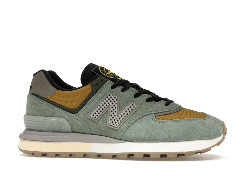 New Balance 574 Legacy Stone Island Light Green - image 2
