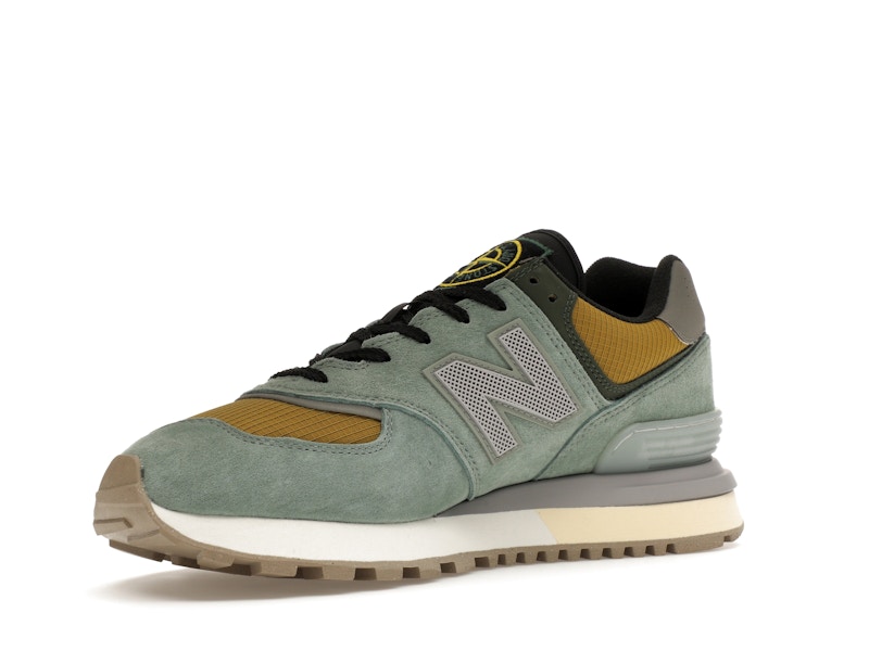 New Balance 574 Legacy Stone Island Light Green - image 15