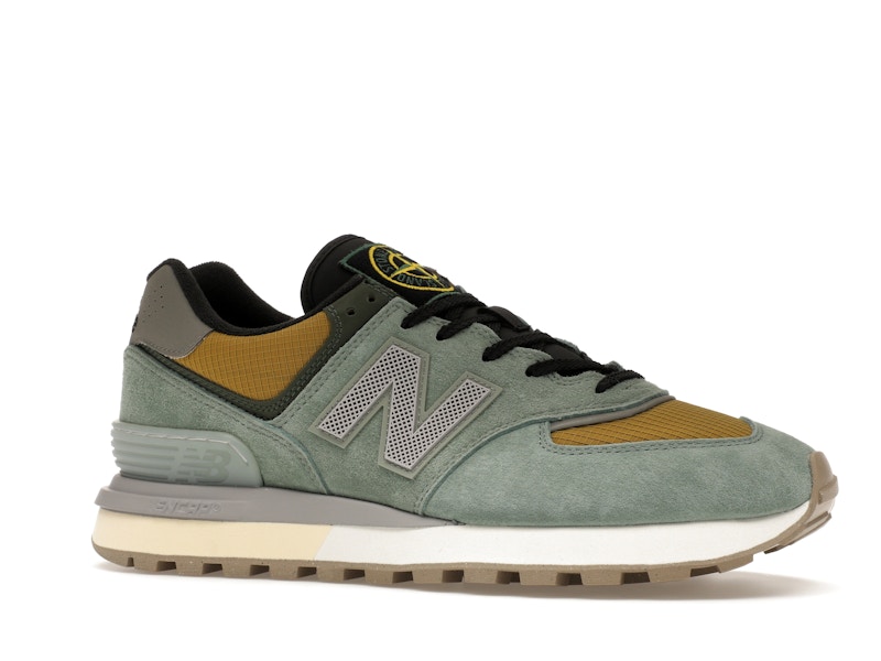 New Balance 574 Legacy Stone Island Light Green - image 3