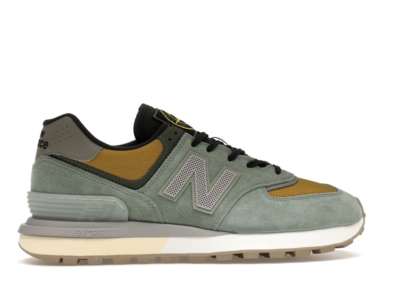 New Balance 574 Legacy Stone Island Light Green - image 36