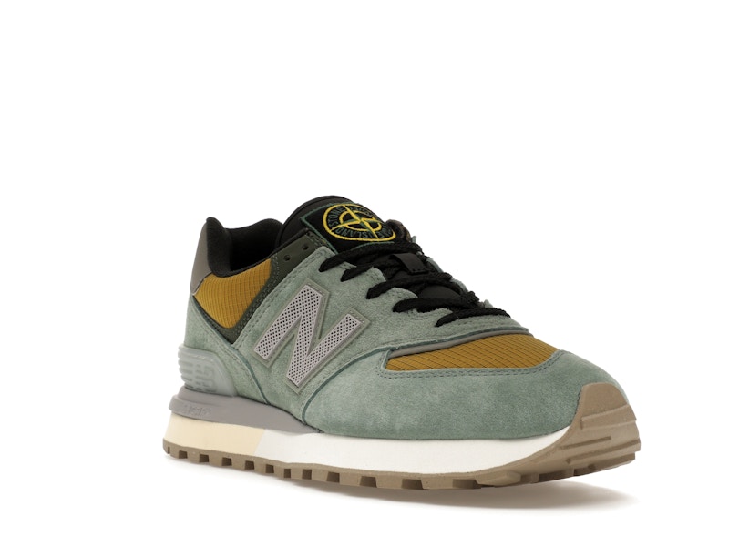 New Balance 574 Legacy Stone Island Light Green - image 6