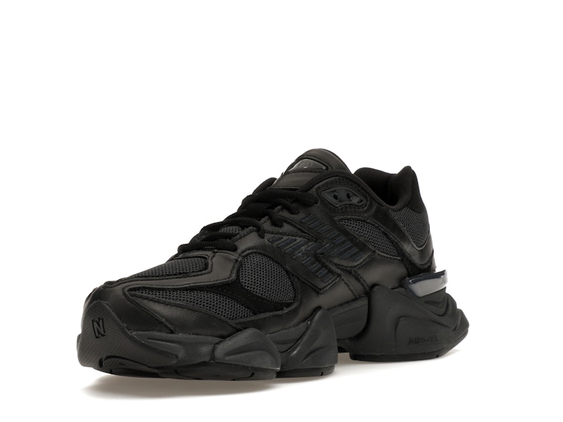 New Balance 9060 Triple Black Leather - image 14