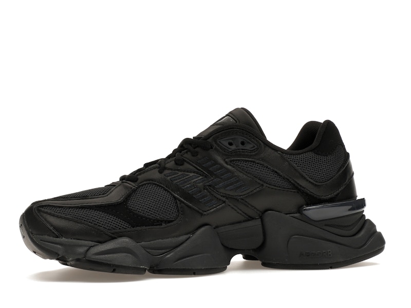 New Balance 9060 Triple Black Leather - image 17