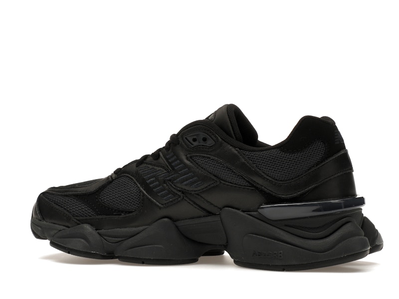 New Balance 9060 Triple Black Leather - image 21