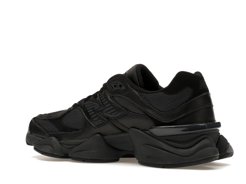 New Balance 9060 Triple Black Leather - image 22