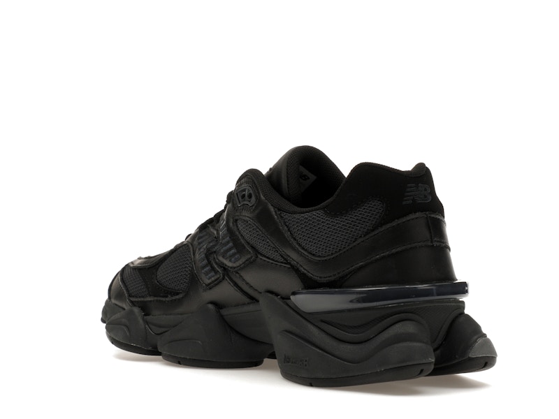 New Balance 9060 Triple Black Leather - image 24