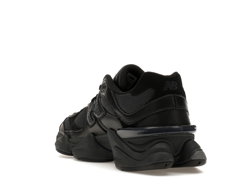 New Balance 9060 Triple Black Leather - image 25