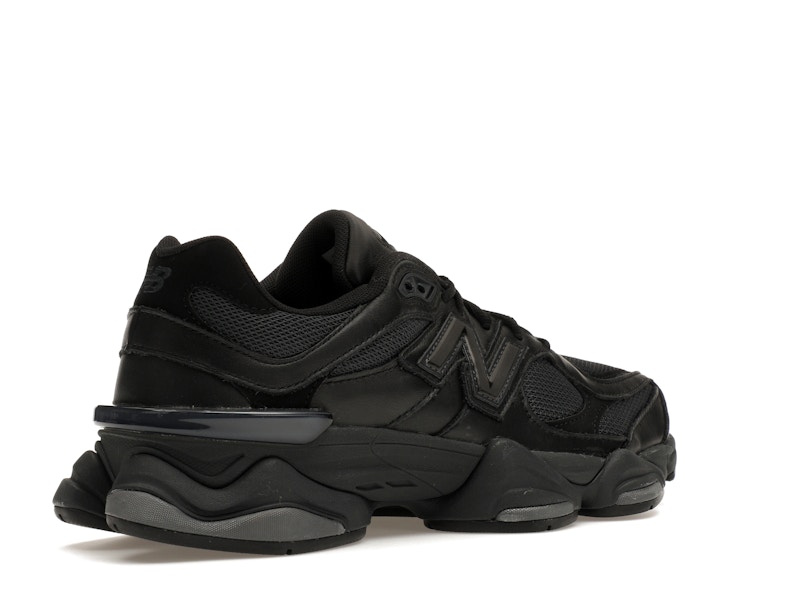 New Balance 9060 Triple Black Leather - image 33