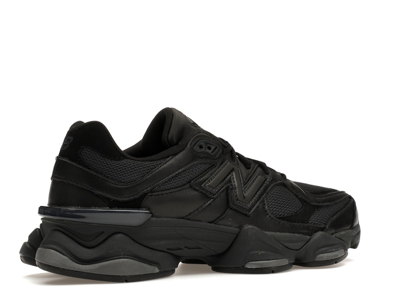 New Balance 9060 Triple Black Leather - image 34
