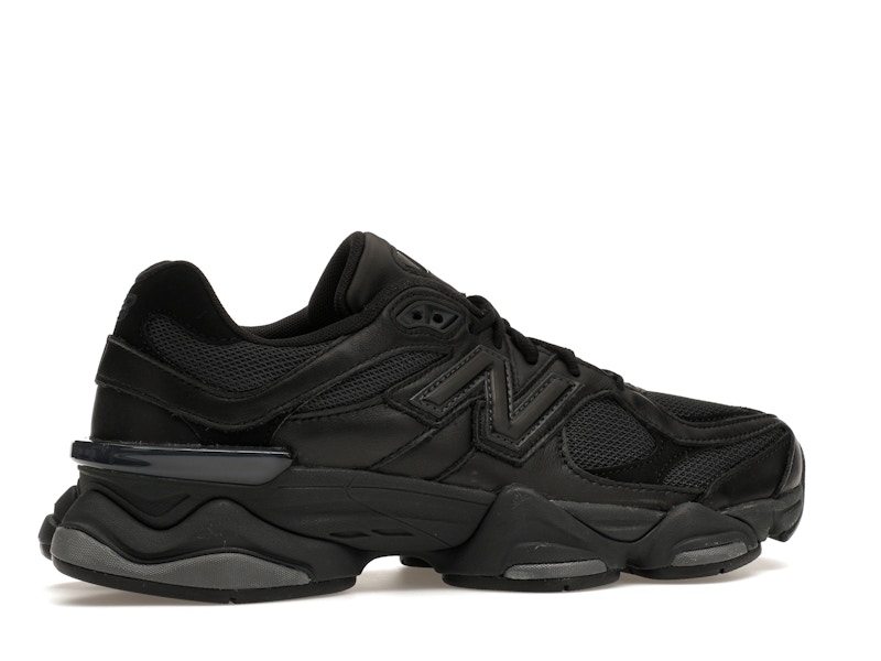 New Balance 9060 Triple Black Leather - image 35