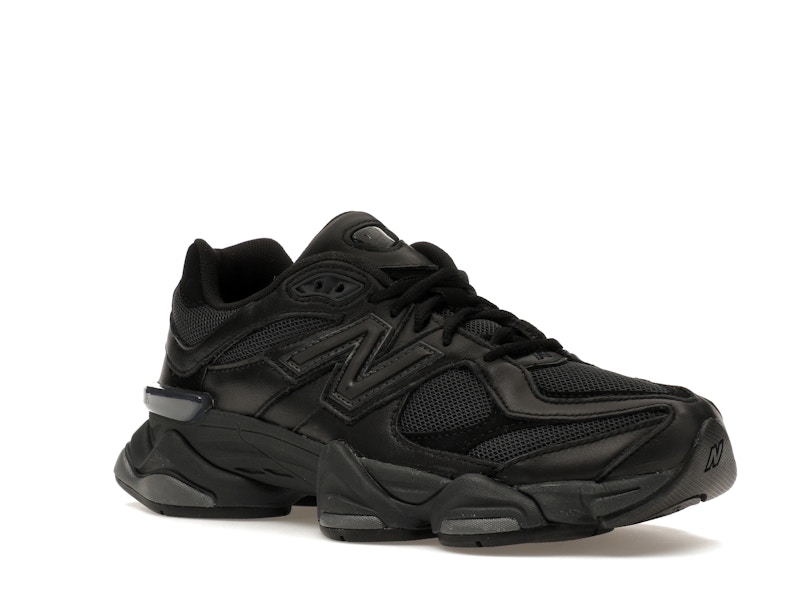 New Balance 9060 Triple Black Leather - image 5