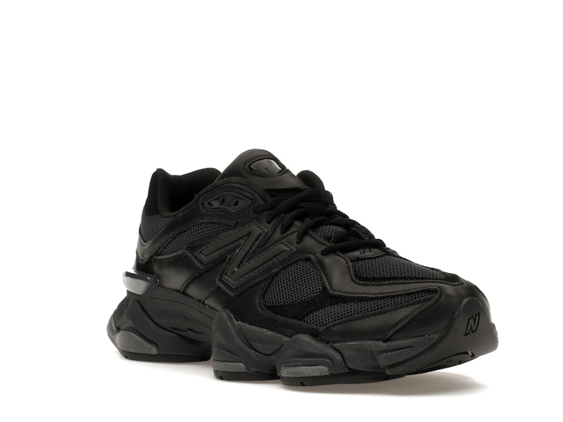 New Balance 9060 Triple Black Leather - image 6