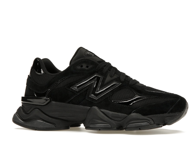 New Balance 9060 Triple Black Patent - image 3