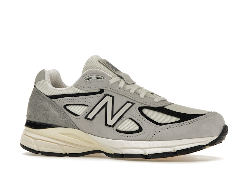 New Balance 990v4 MiUSA Teddy Santis Grey Black Cream - image 3