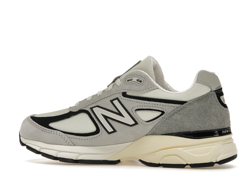New Balance 990v4 MiUSA Teddy Santis Grey Black Cream - image 21