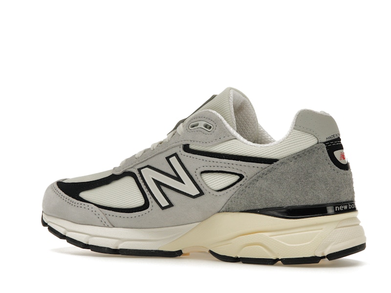 New Balance 990v4 MiUSA Teddy Santis Grey Black Cream - image 22