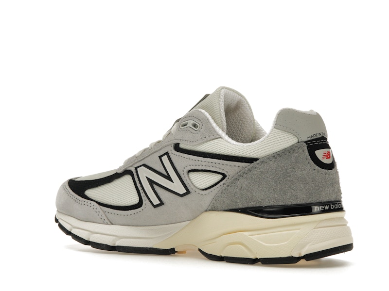 New Balance 990v4 MiUSA Teddy Santis Grey Black Cream - image 23