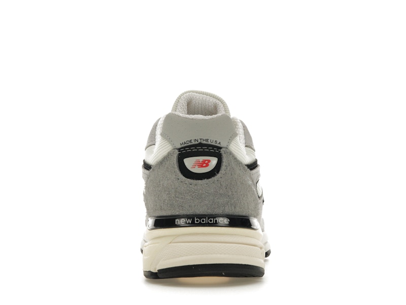 New Balance 990v4 MiUSA Teddy Santis Grey Black Cream - image 28