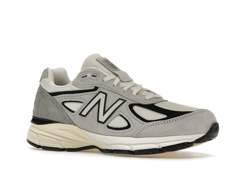 New Balance 990v4 MiUSA Teddy Santis Grey Black Cream - image 4