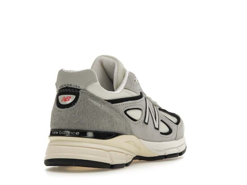 New Balance 990v4 MiUSA Teddy Santis Grey Black Cream - image 31