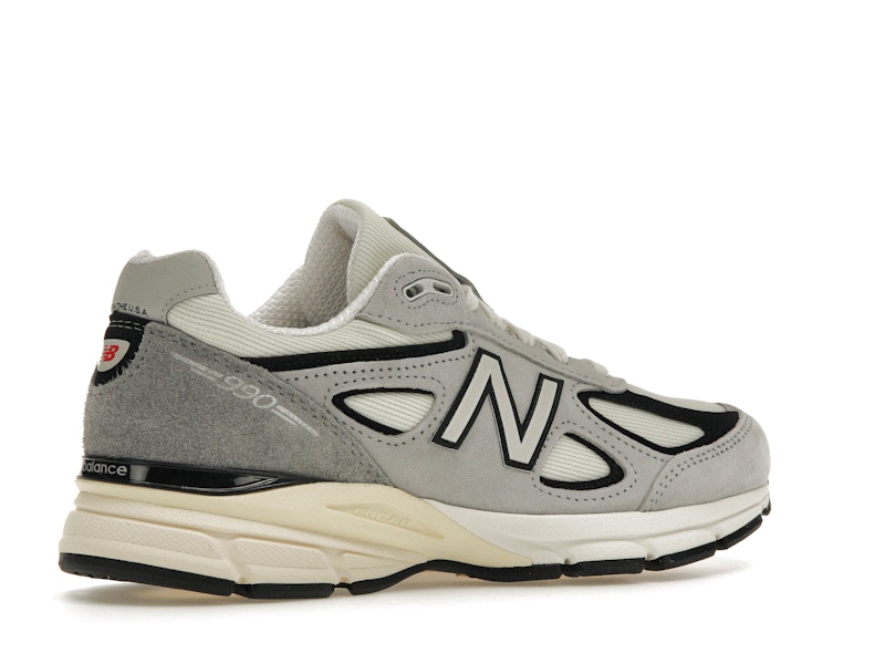 New Balance 990v4 MiUSA Teddy Santis Grey Black Cream - image 34