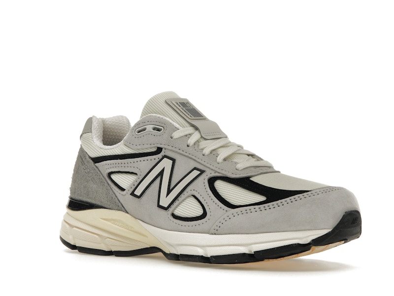 New Balance 990v4 MiUSA Teddy Santis Grey Black Cream - image 5