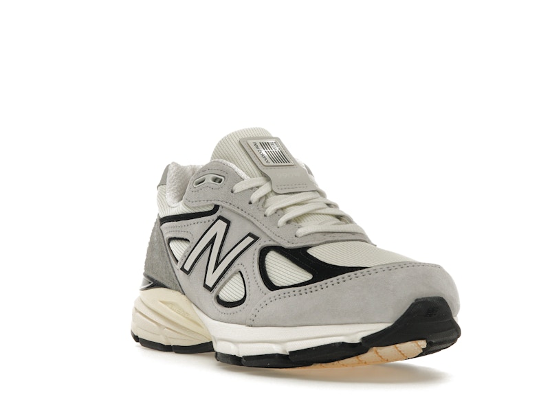 New Balance 990v4 MiUSA Teddy Santis Grey Black Cream - image 7