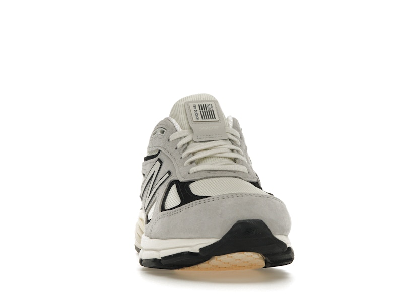 New Balance 990v4 MiUSA Teddy Santis Grey Black Cream - image 9