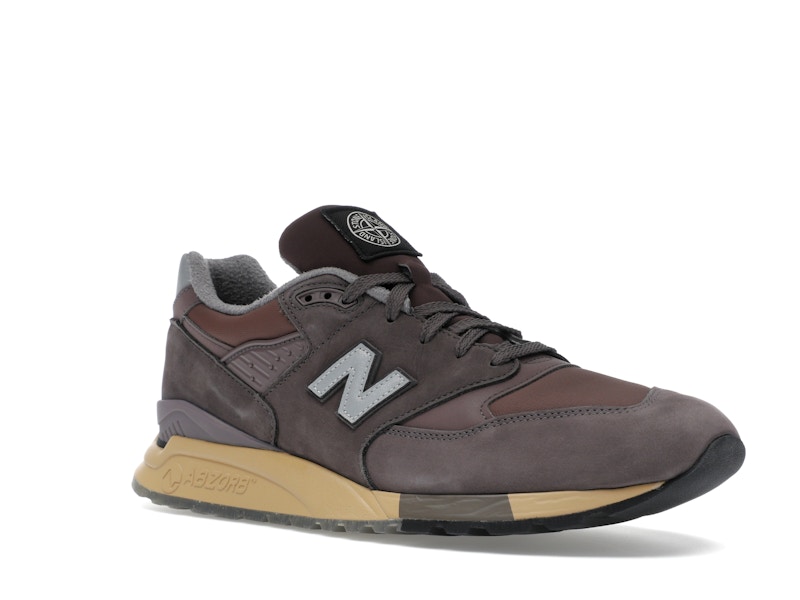 New Balance 998 MiUSA Stone Island Raso Gommato - image 5