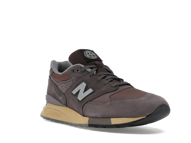 New Balance 998 MiUSA Stone Island Raso Gommato - image 6