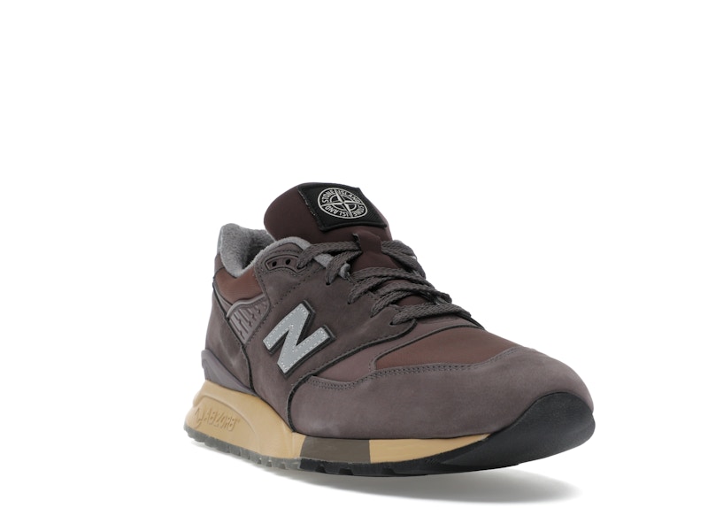 New Balance 998 MiUSA Stone Island Raso Gommato - image 7