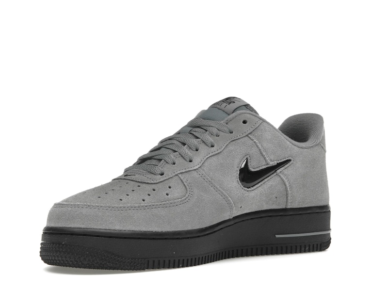 Nike Air Force 1 '07 Low Jewel Cool Grey Black - image 15