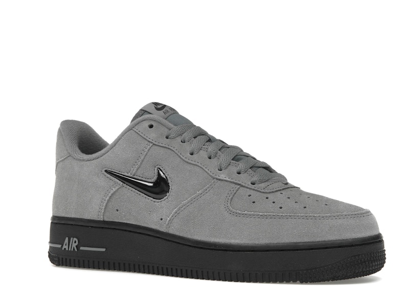 Nike Air Force 1 '07 Low Jewel Cool Grey Black - image 4