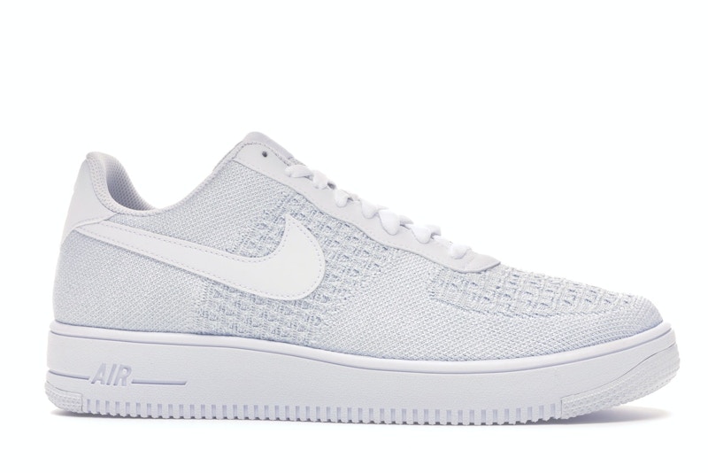 Nike Air Force 1 Flyknit 2 White Pure Platinum - image 2