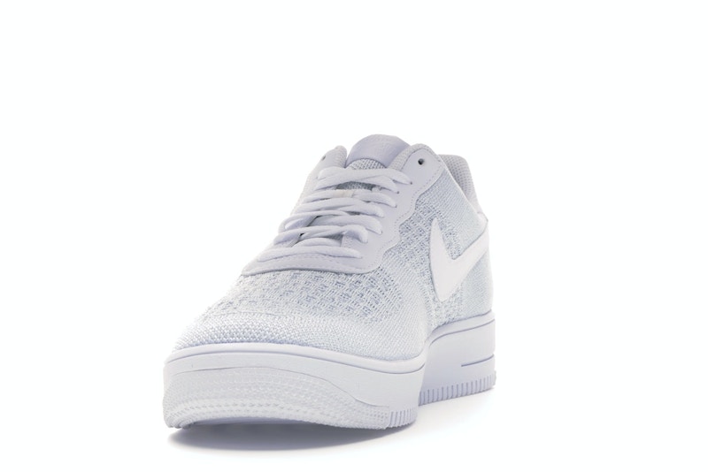 Nike Air Force 1 Flyknit 2 White Pure Platinum - image 12