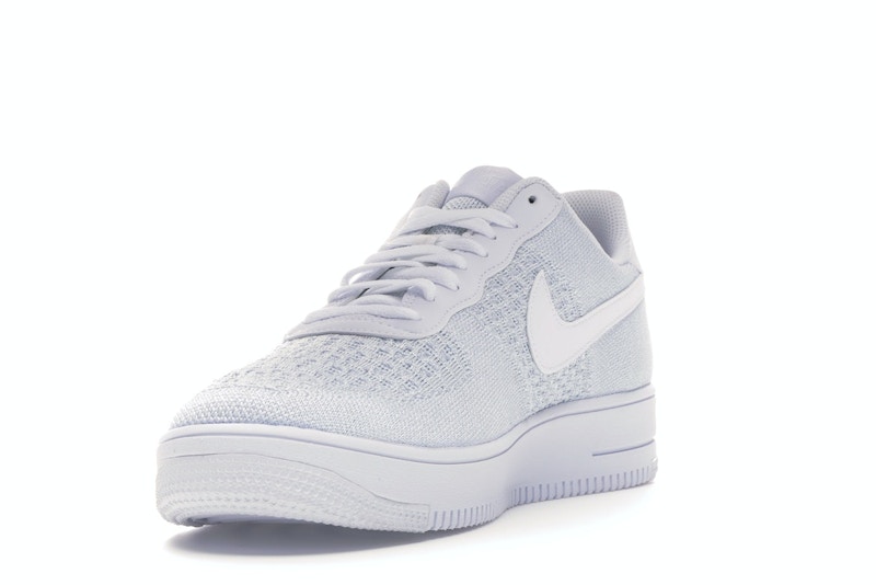 Nike Air Force 1 Flyknit 2 White Pure Platinum - image 13