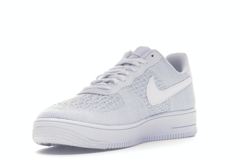 Nike Air Force 1 Flyknit 2 White Pure Platinum - image 14