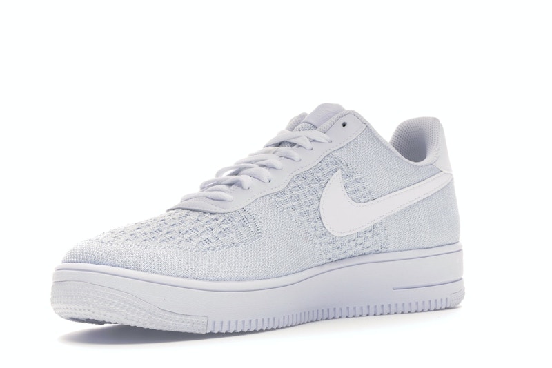 Nike Air Force 1 Flyknit 2 White Pure Platinum - image 15